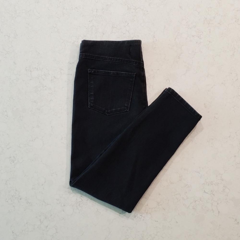 (SOLD) Soft Surroundings Denim Pull-On Skinny Jeans